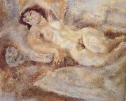 Jules Pascin Accumbent Mary oil painting artist